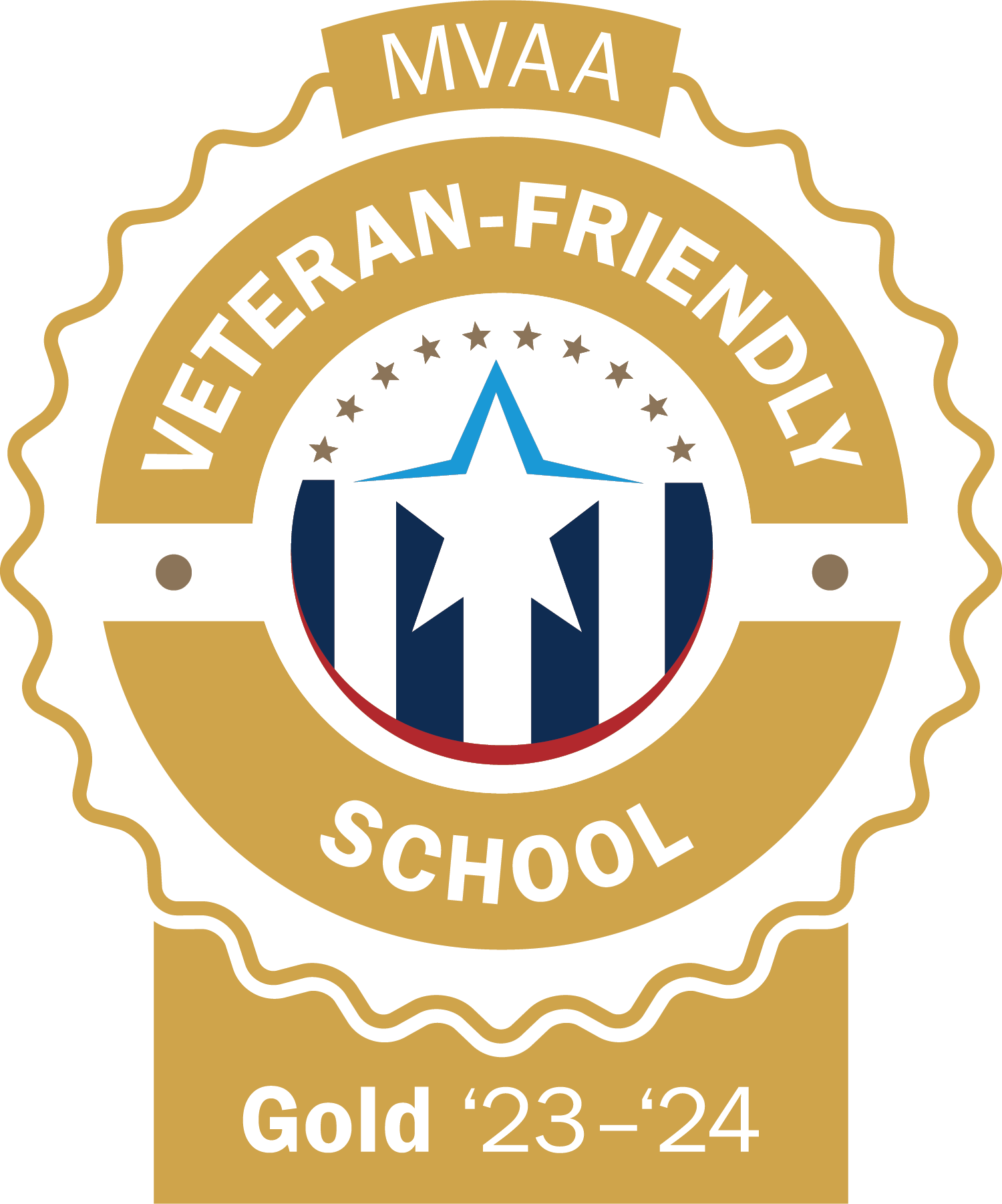 Veteran Friendly School 2023-2024 logo