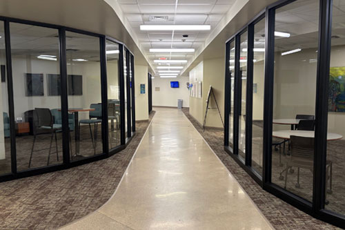 Hallway at Escanaba Campus