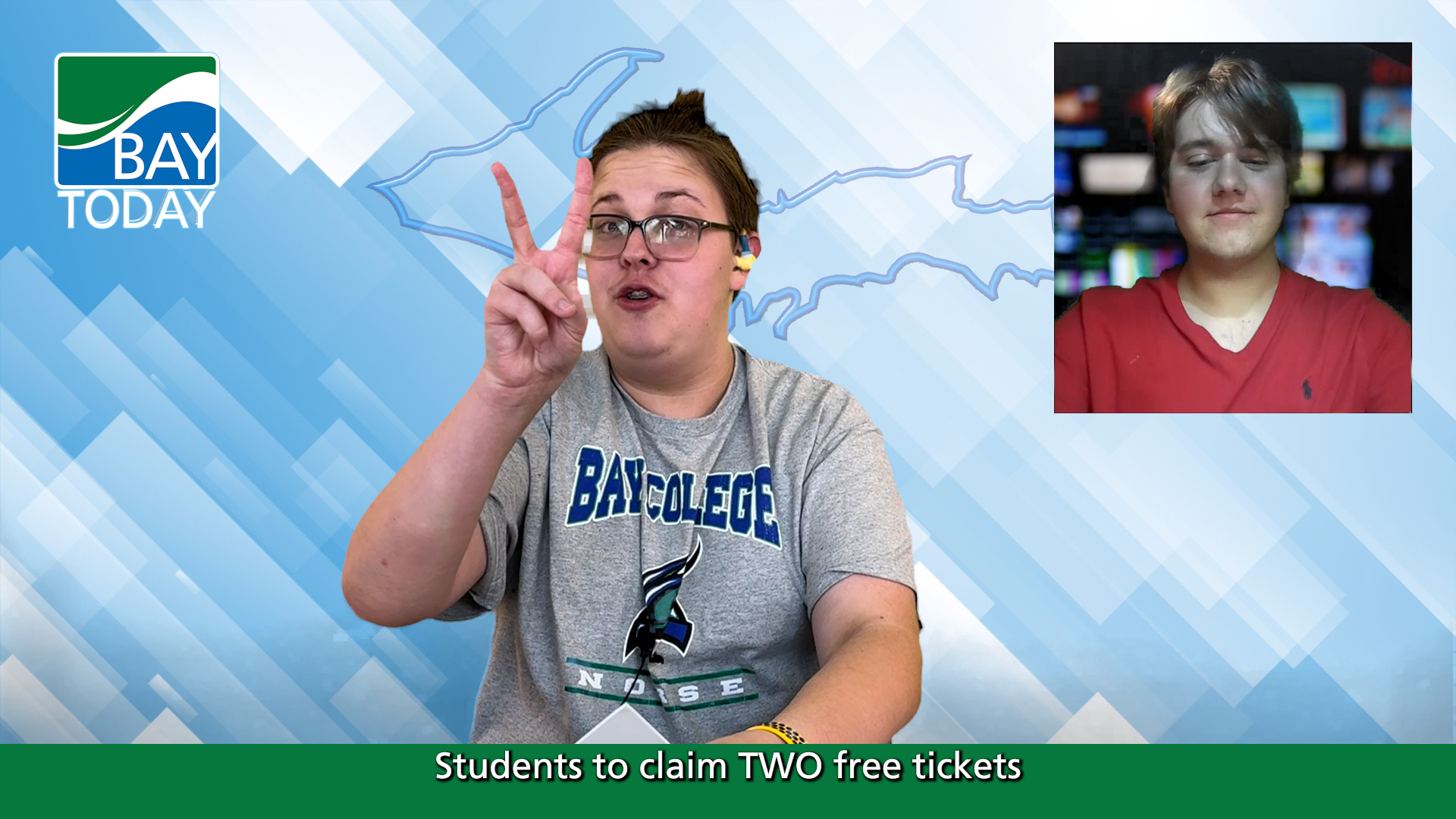 Bay Today Anchors Tom Kluka and Abe Wessel deliver the news for October 13 through 24.